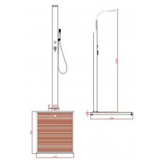 TORA Hand Shower and ABS TR-SH-ESP-09525
